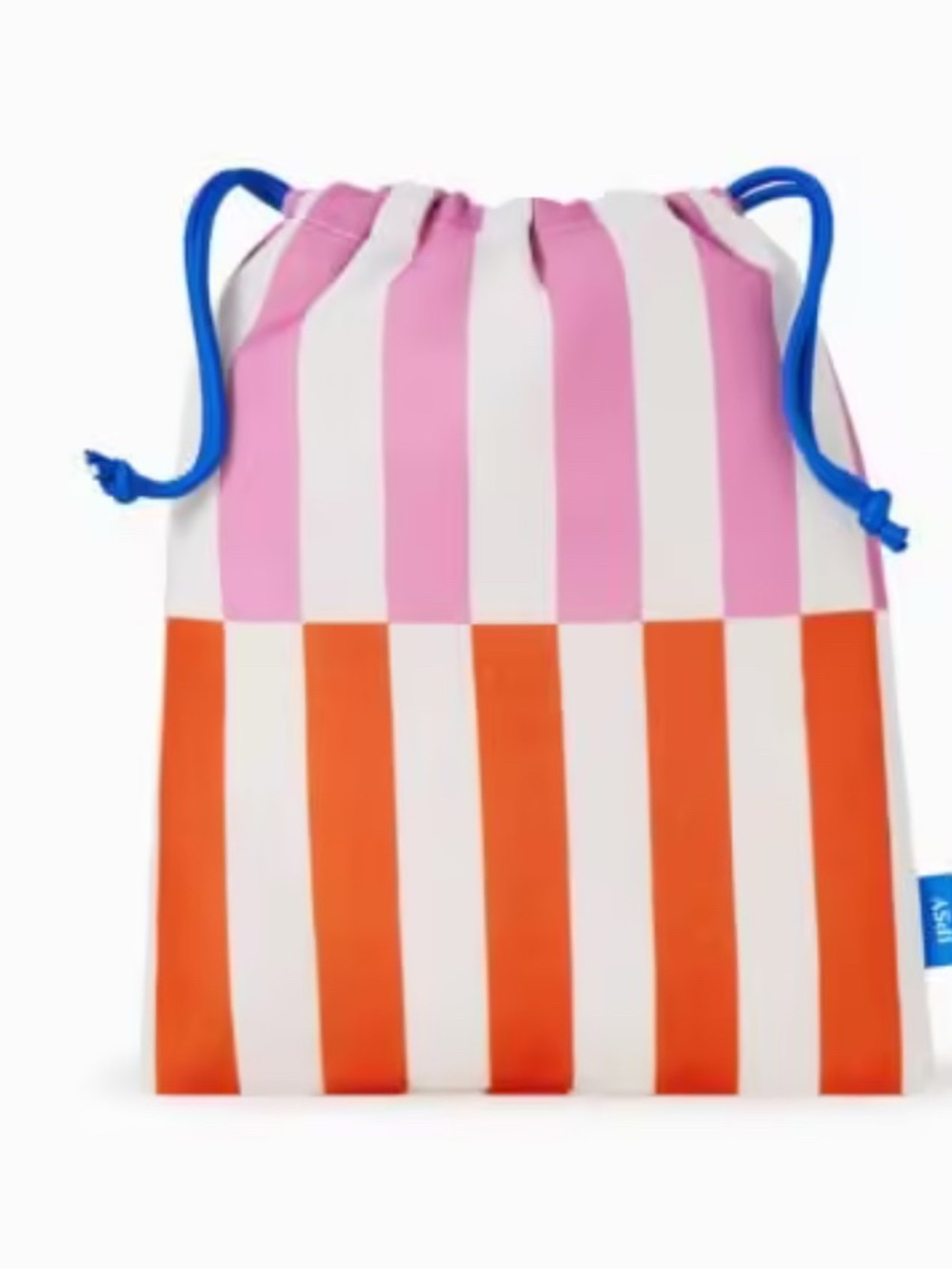 ❤️ 3/$25 Ipsy Striped Drawstring Bag